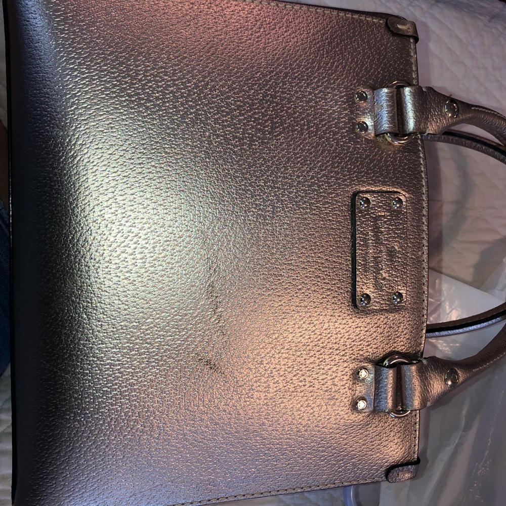 *Like new* metallic Kate Spade purse. - Picture 2 of 8